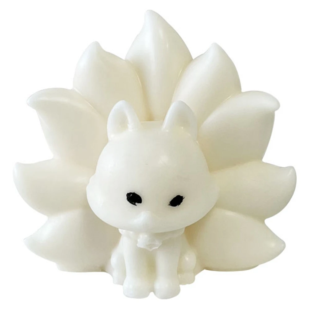 Прозрачная формочка с пипеткой трехмерная силиконовая для свечей девятью