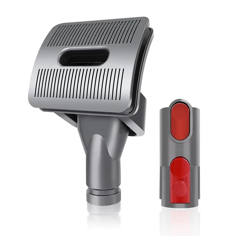 

Dog Grooming Kit Attachment For Dyson V15 V11 V10 V8 V7 V6 Vacuum Cleaner With Quick Release Converter Adapter