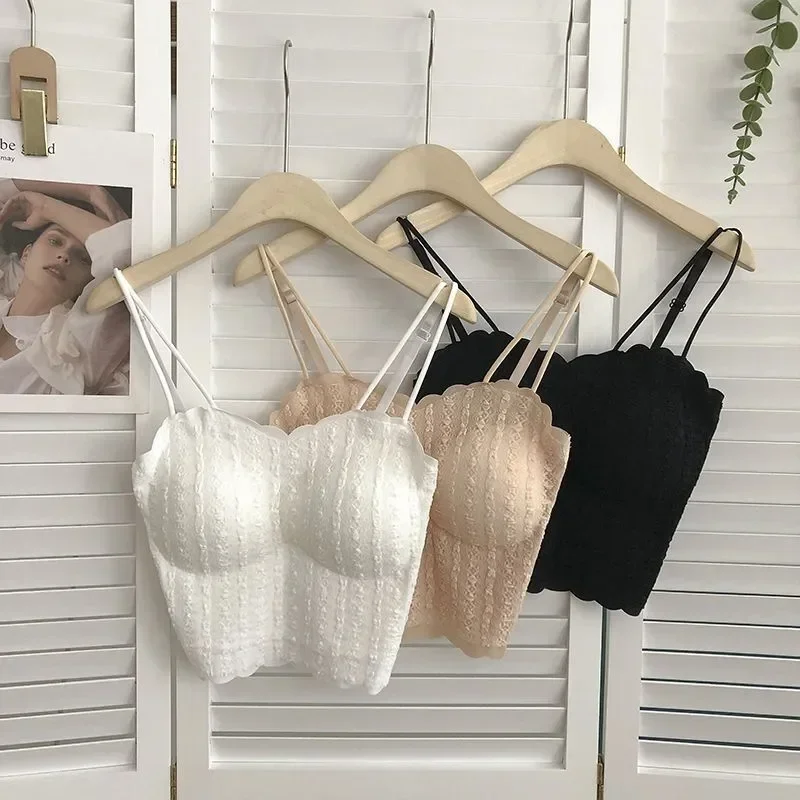 

Female Straps Thin Mat Talk Beauty With Tops Sling One-piece Render Back Sexy Emulsion Show Joker Chest Strapless Is Take