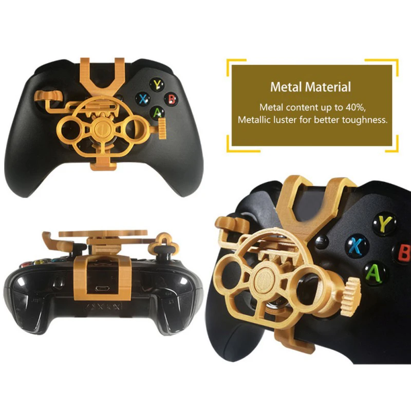 Gaming Racing Wheel Mini Steering Game Controller For  One X S Elite 3D Printed Accessories images - 6