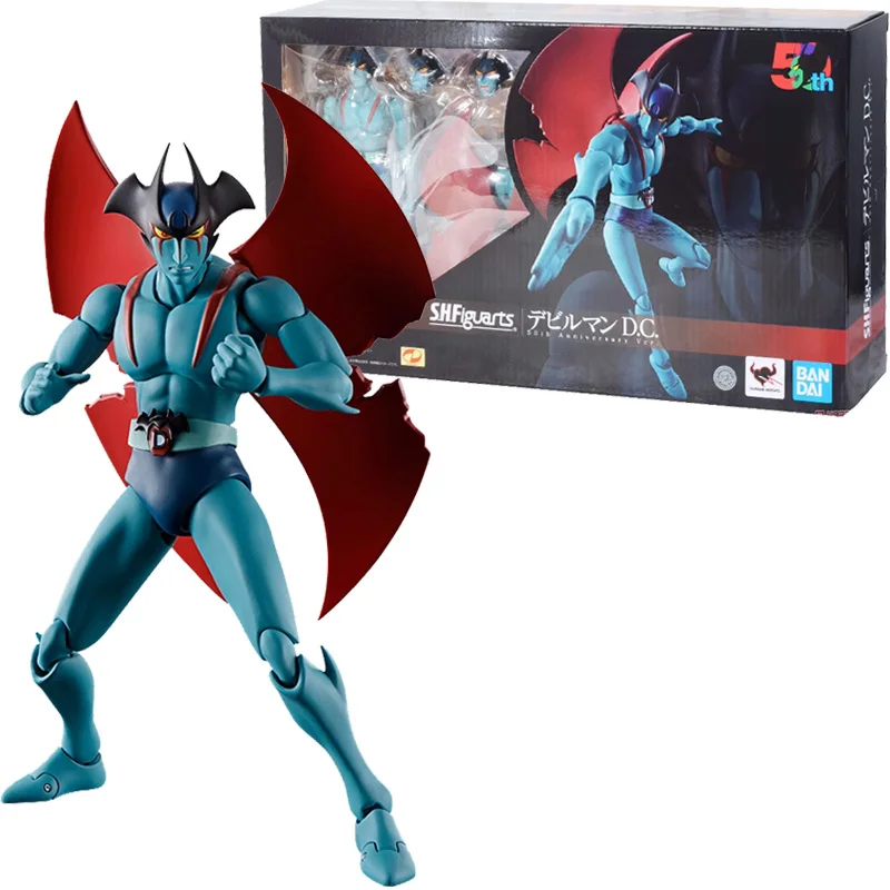 

In Stock Original BANDAI SPIRITS S.H.Figuarts SHF AKIRA FUDOU DEVILMAN 50th Anniversary Ver Collection Action Figure Toys Gifts