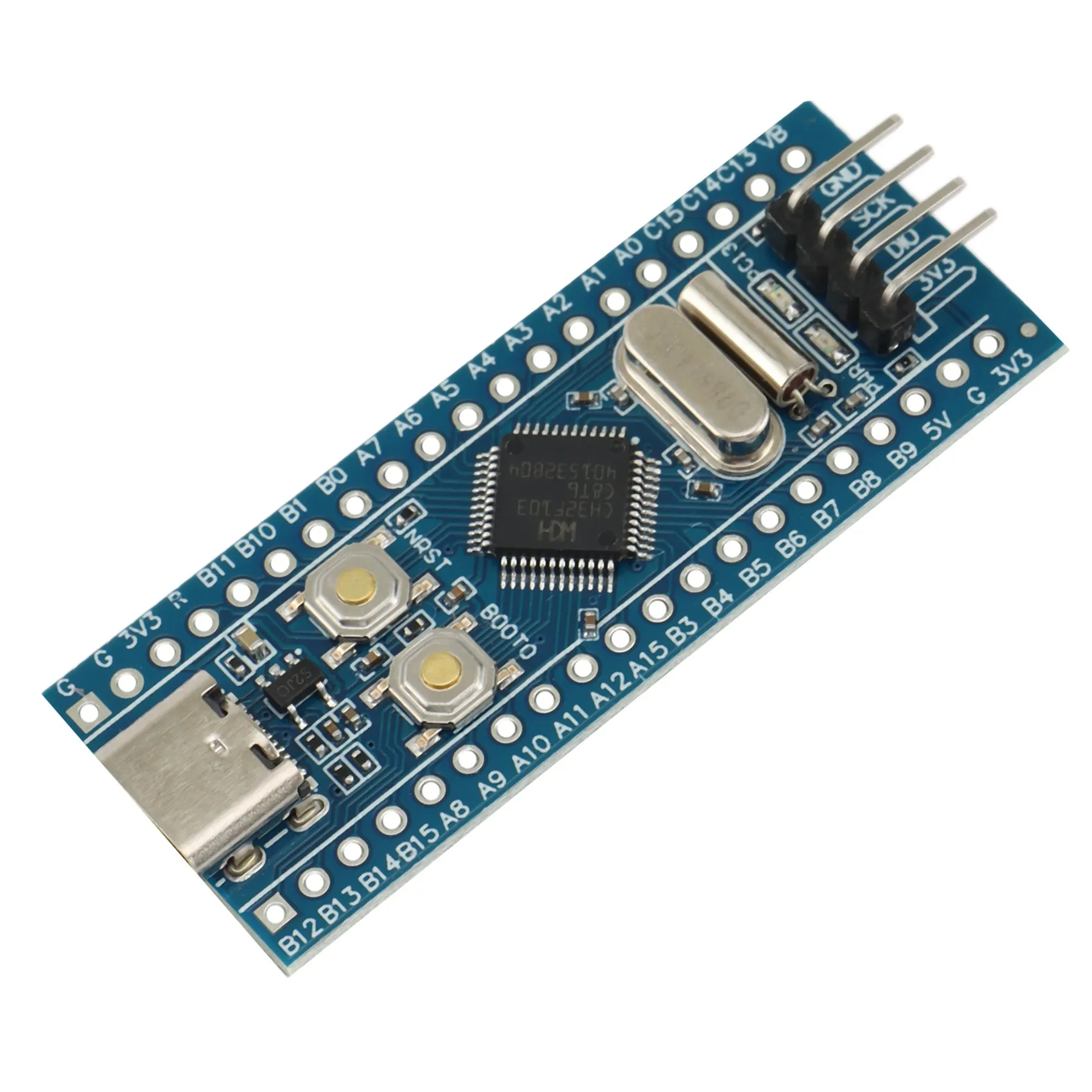 STM32F103C8T6 ARM STM32 Minimum Development Board Module for Arduino Diy Kit CH32F103C8T6, Type-C images - 6