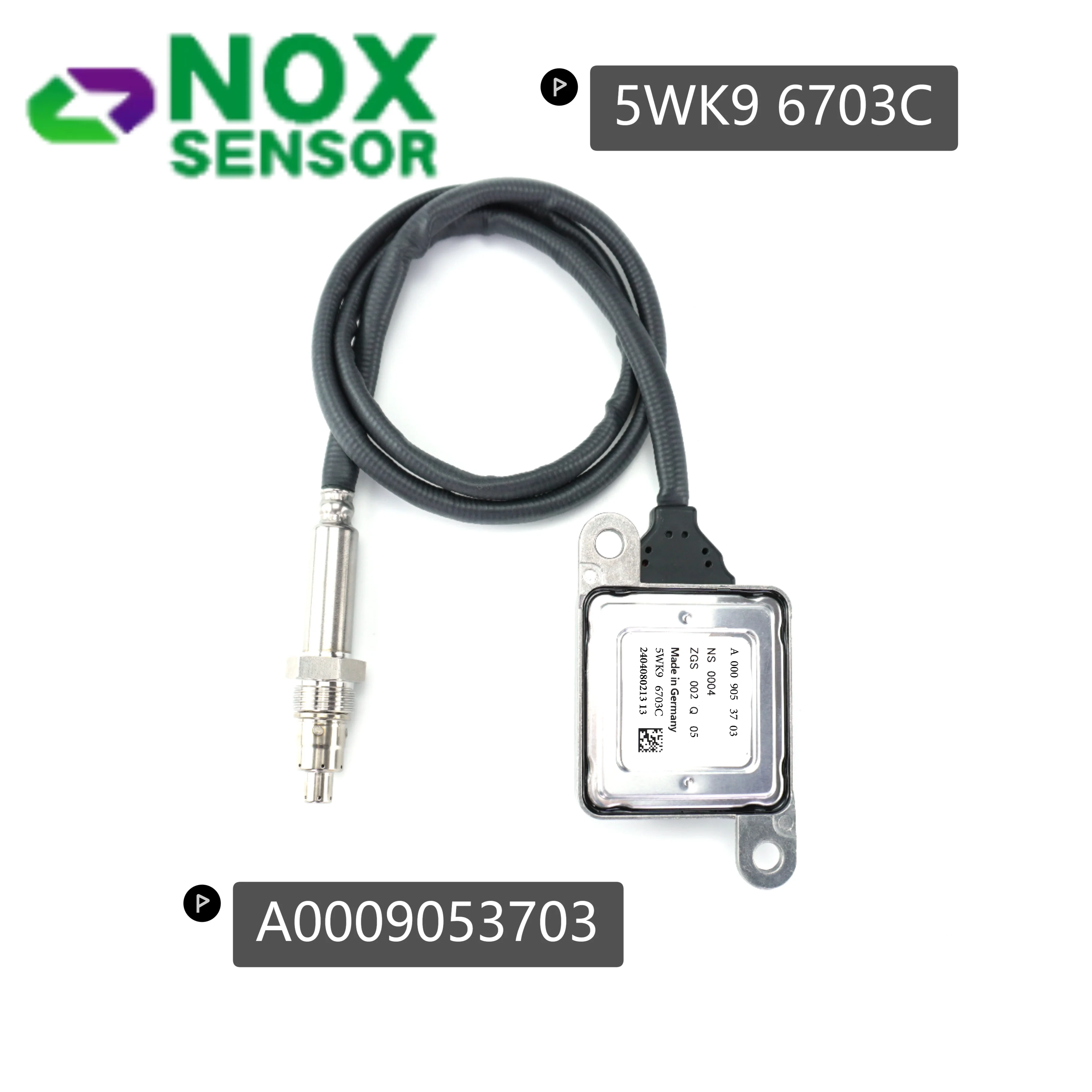 5WK96703C A 0009053703 5WK96703A Оригинальный новый датчик оксида азота Nox для Mercedes-Benz CLA350 GLE350