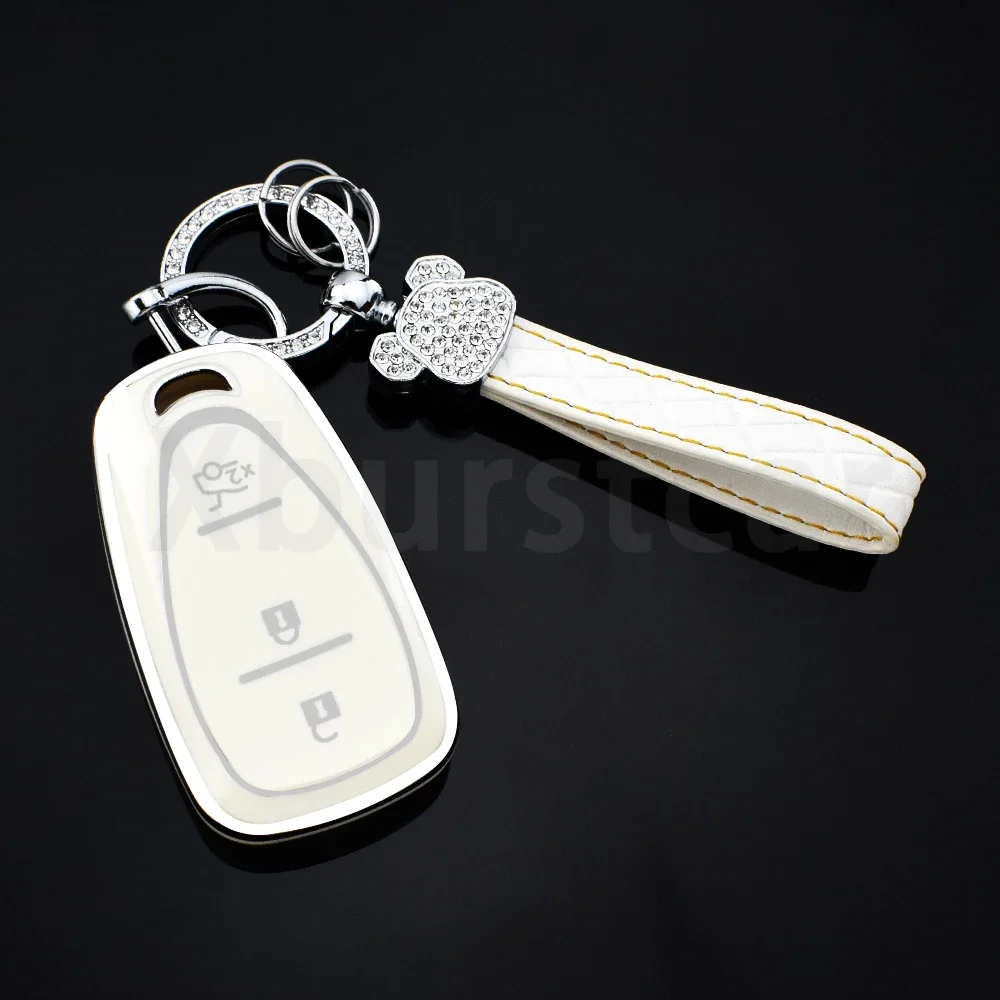 

Для Chevrolet Onix Equino Orlando Cruze Spark Sonic Camaro Volt Bolt Trax Malibu Blazer Traverse ТПУ Чехол для дистанционного ключа автомобиля