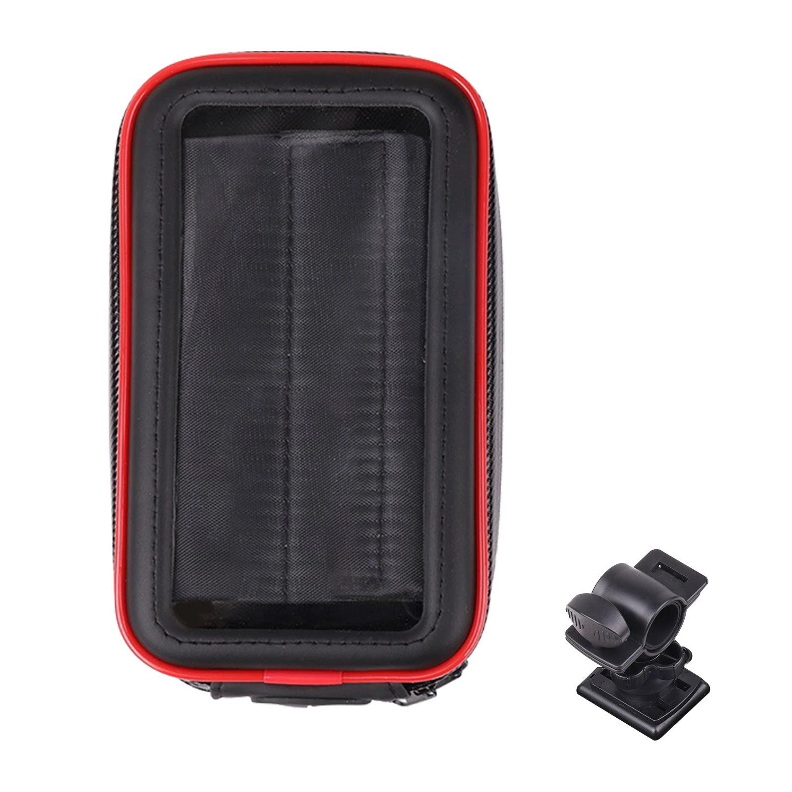 

Rain Cover For Motorcycle Large Storage Handlebars Cell Phone Holder Mount Waterproof Case Bike Easy Install 360 Rotation