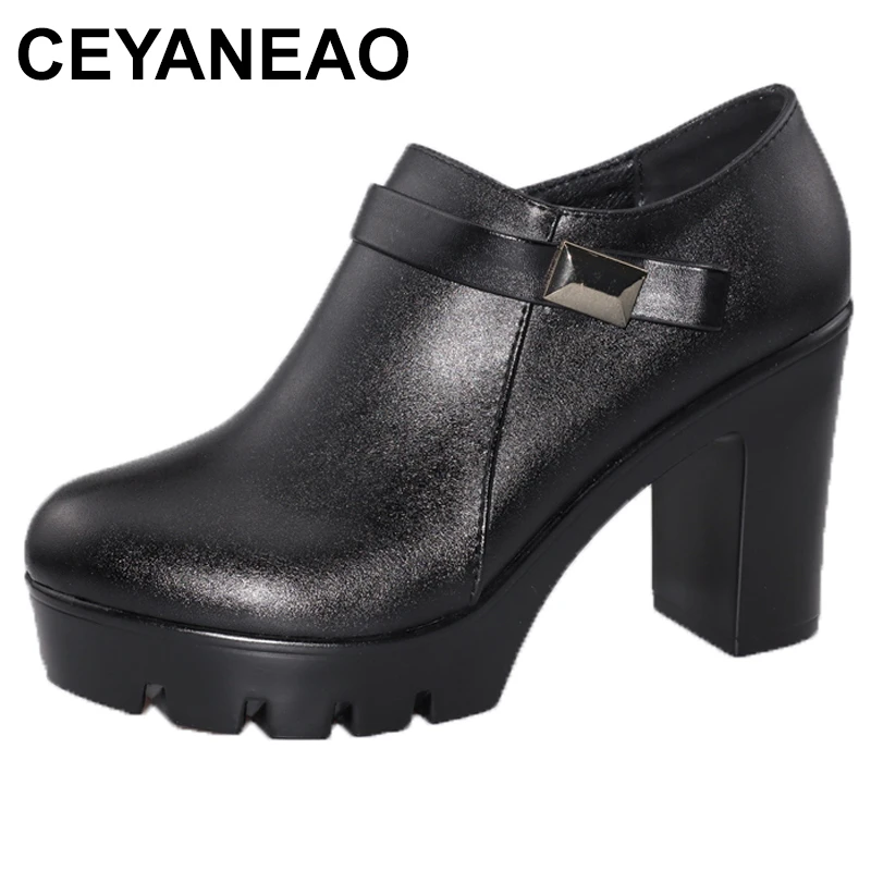 

Женские туфли-лодочки на платформе и высоком каблуке, 32-43 дюйма