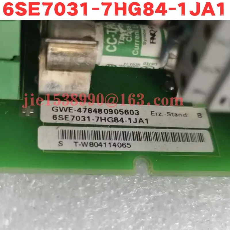 Подовжувач питания б/у 6SE7031-7HG84-1JA1 Нормальная функция Протестировано ОК