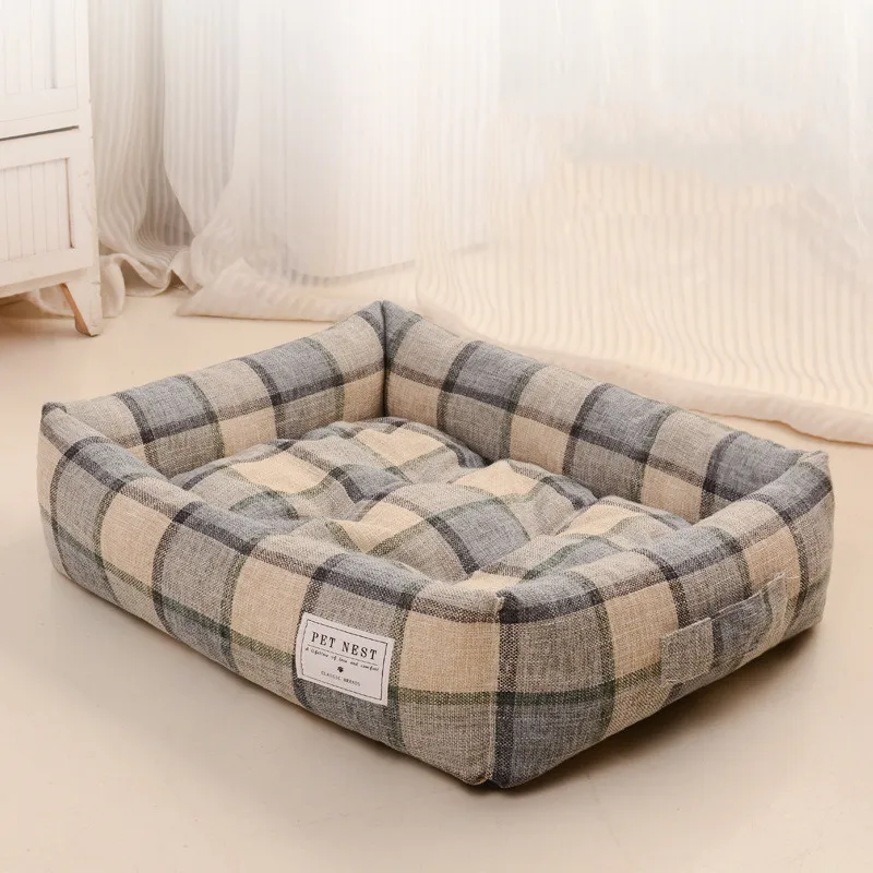 Кроватка для больших собак кровать-ящик диван-коврик подушка домашних животных