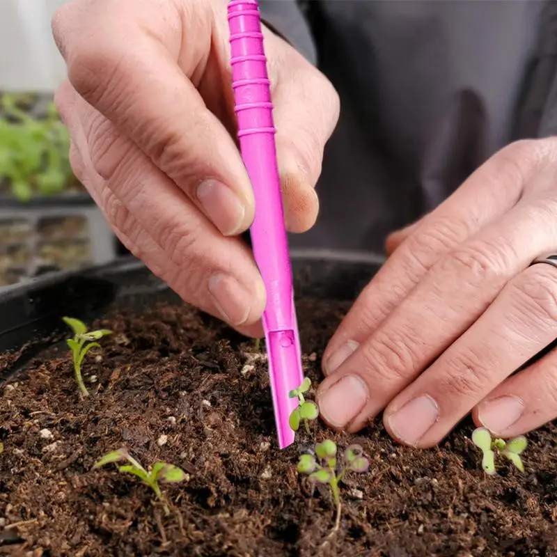 Sadzarka Dibber Transplanter Регулируемый ручной Садовый инструмент Эффективный трансplanter