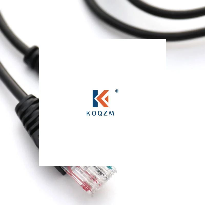 Фото Кабель USB-RJ50 для консоли APC Smart-UPS, замена кабелей AP9827, 940-0127B, 940-127C, 940-0127E с формованной защитной втулкой №1
