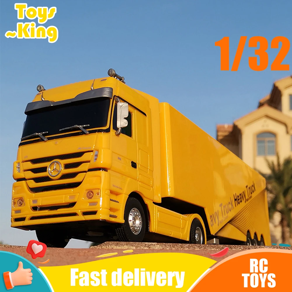 Remote Control Dump Truck Dumper Trailer Container Trucks Engineering Vehicle Toys For Boys