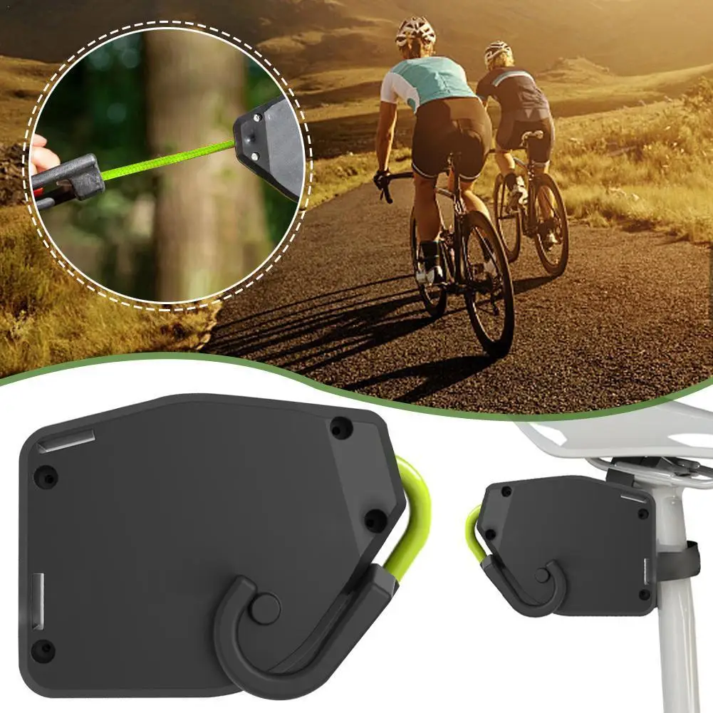 

Black Bicycle Elastic Leash Belt Nylon Traction Rope Ebike Tool Safety MTB Kid Bike Outdoor Towing Parent-Child Equipment R R7F7