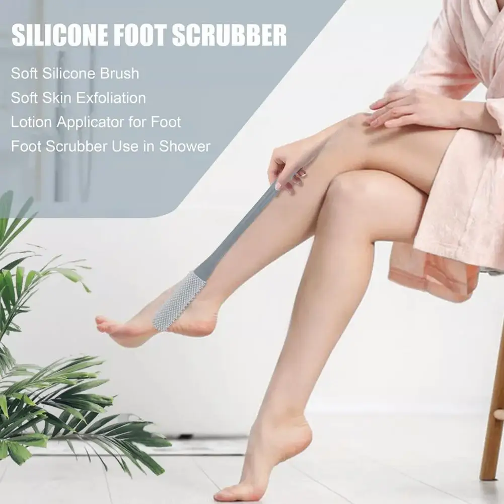 Многофункциональная щетка для чистки ног замачиваемая мягкая специальная