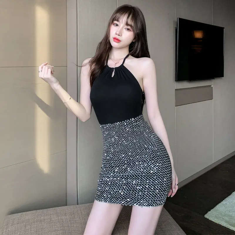 

Skirts for Women Tight Clothes Short Women's Skirt Night Club Outfit Sequin Wrap Sexy Mini Offer Free Shipping Summer 2023 Cheap