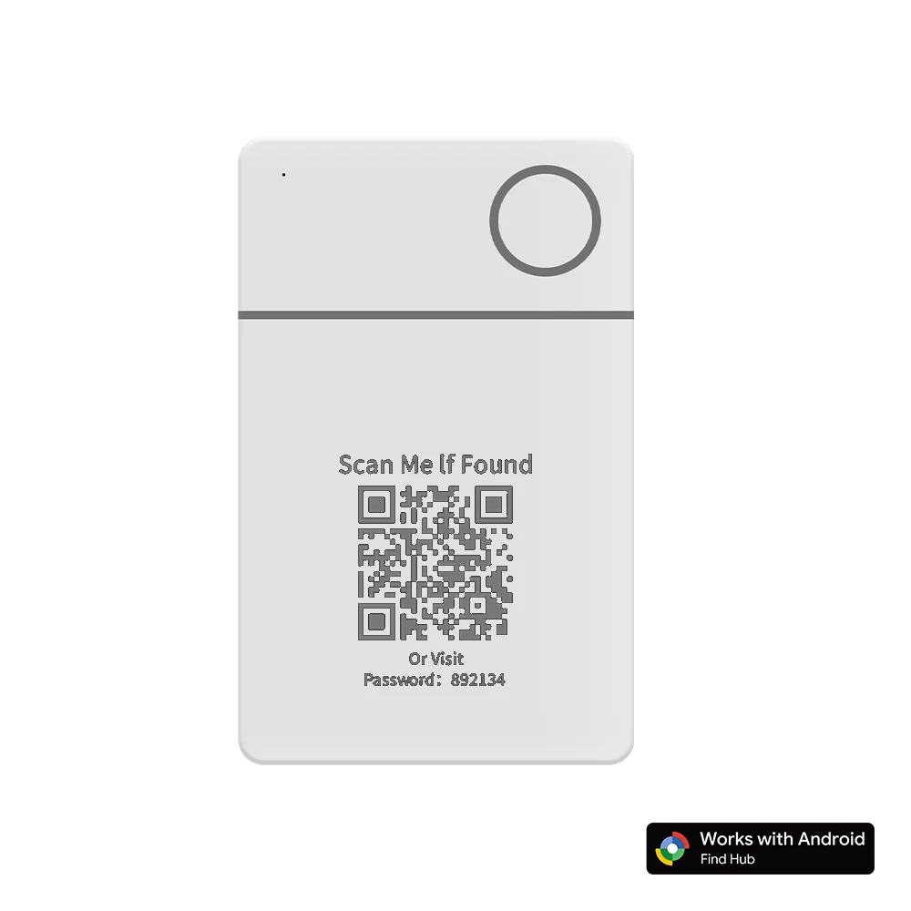 

QR-код, беспроводная зарядка, трекер на большие расстояния для Android, Google Find Hub, ключи, смарт-тег в стиле карты для Xiaomi Pixel Vivo GMS