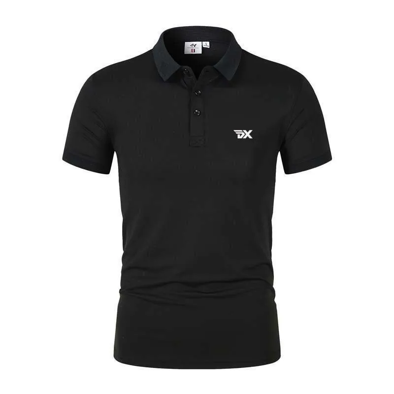 Golf men's summer polo shirt High quality casual business short sleeved T-shirt Fashion sports men's polo shirt s-4XL