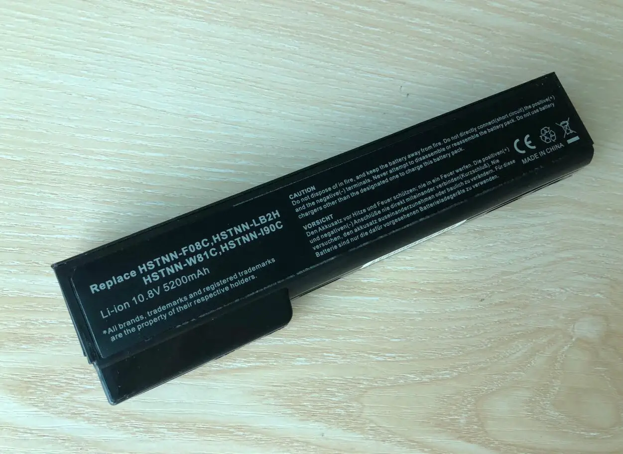 Аккумулятор для ноутбука HP EliteBook 8460p 8470p 8560p 8570p ProBook 6460b 6360b 6465b 6470b 6475b 6560b 6570b |