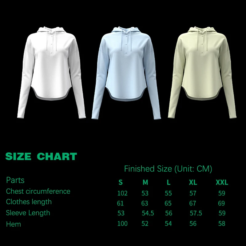 

Quick Dry Bares Skin UV Protection Sportswear Loose-Fitting Hoodeds Cardigans for Summer Outdoor Running Fitness
