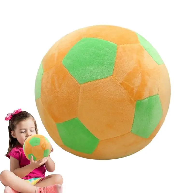 

Stuffed Soccer Ball Vivid Sports Ball Soccerball Plush Fluffy Stuffed Soccer Ball Toy Soft Plush Football Pillow Durable Sports
