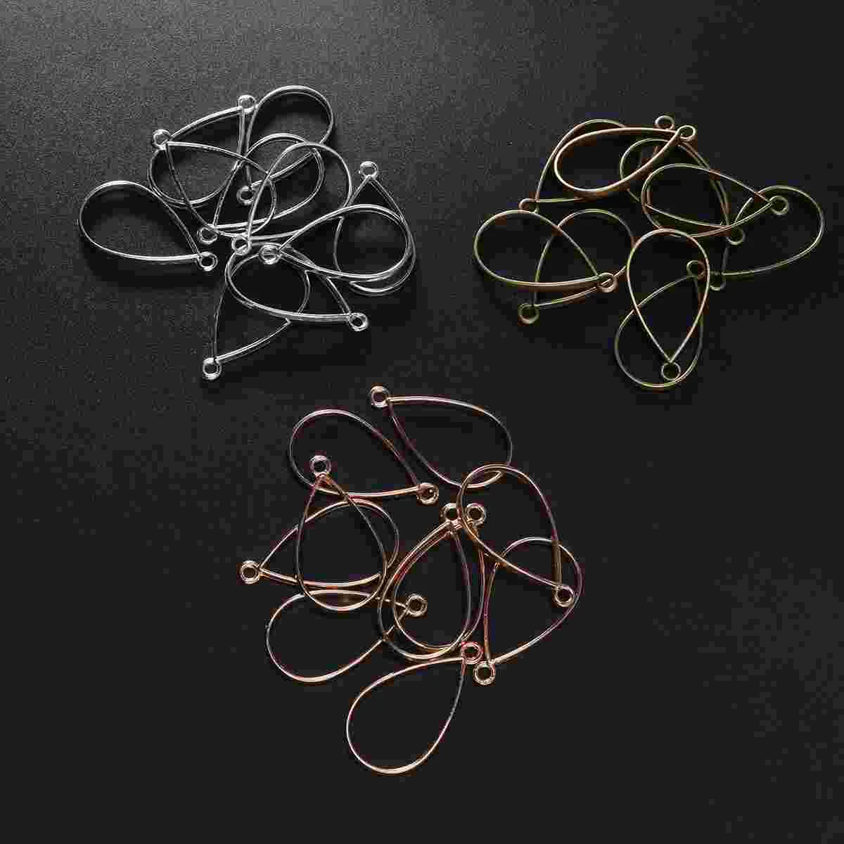 30 шт. пустые аксессуары для изготовления ювелирных изделий из УФ-смолы рамка