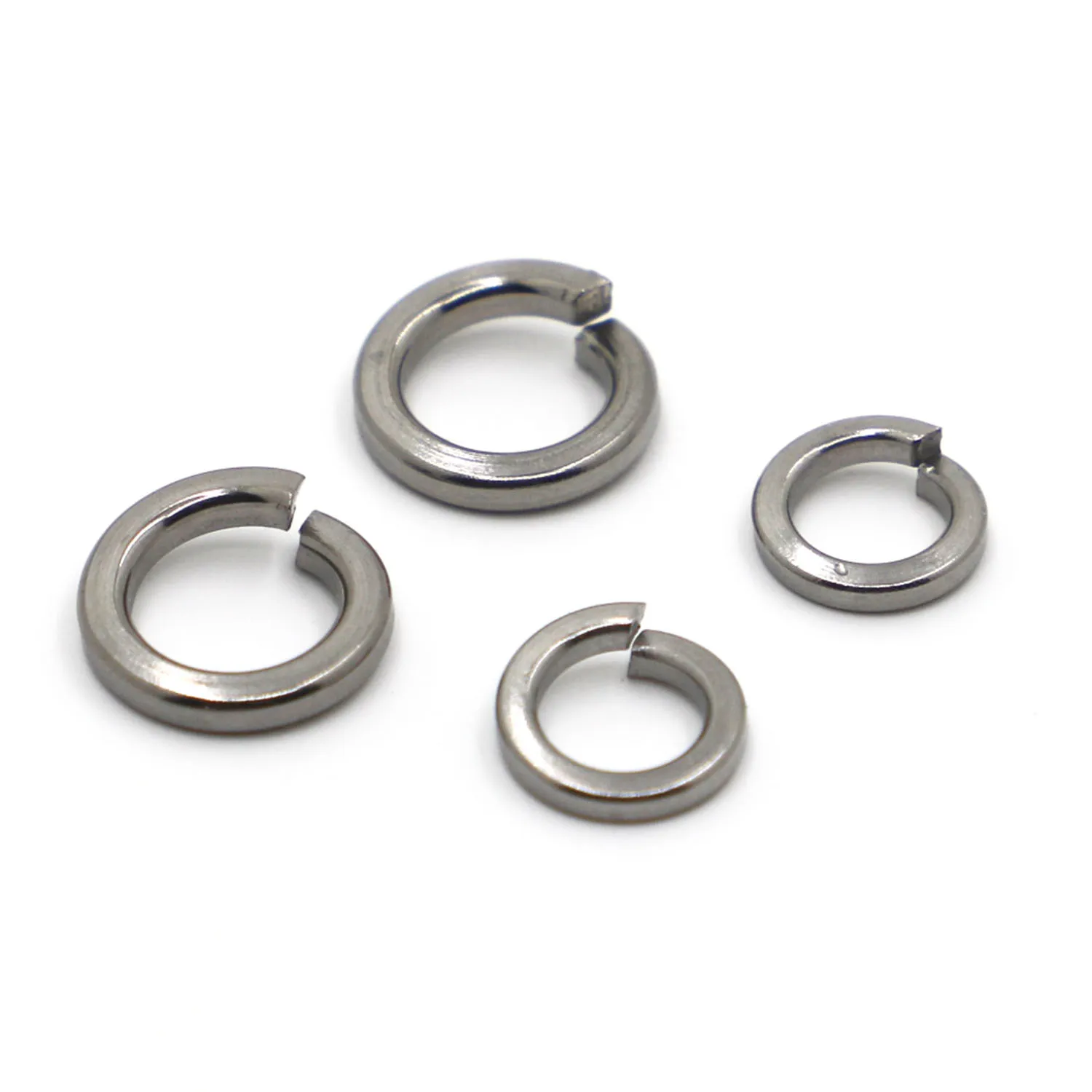 

2/5/10/50/100pcs M1.6 M2 M2.5 M3 M4 M5 M6 M8 M10 M12 M16 M24 GB93 304 A2 Stainless Steel Spring Split Lock Washer Elastic Gasket