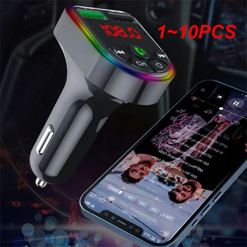 

1 ~ 10 шт. 5,0 USB Автомобильное зарядное устройство для атмосферы MP3 плеер А Быстрая зарядка для 12 мобильный телефон адаптер