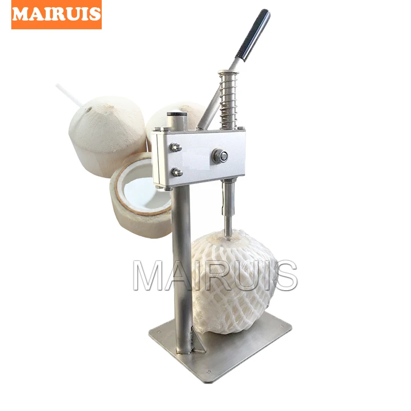 Ручной пресс для кокосов машина резки зеленого кокосового ореха
