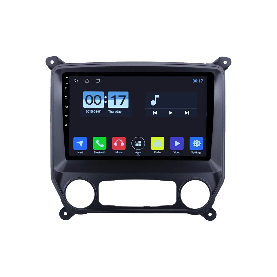 

Android IPS 9inch Touch Screen Blue Tooth Car Fm Transmitter Mp3 Music Player With GPS for 2014-2018 SILVERADO