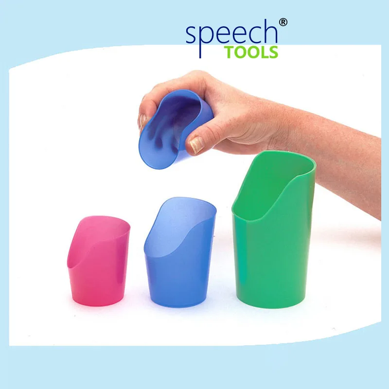Фото Кружка Flexi Nosey Cut-Out Cup розового цвета, 1 унция, маленькая, для животных с ограниченной подвижностью шеи или трудностями при питье. №1