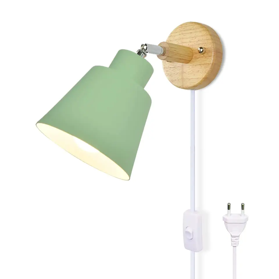 

Настенный светильник Nordic Wood E27