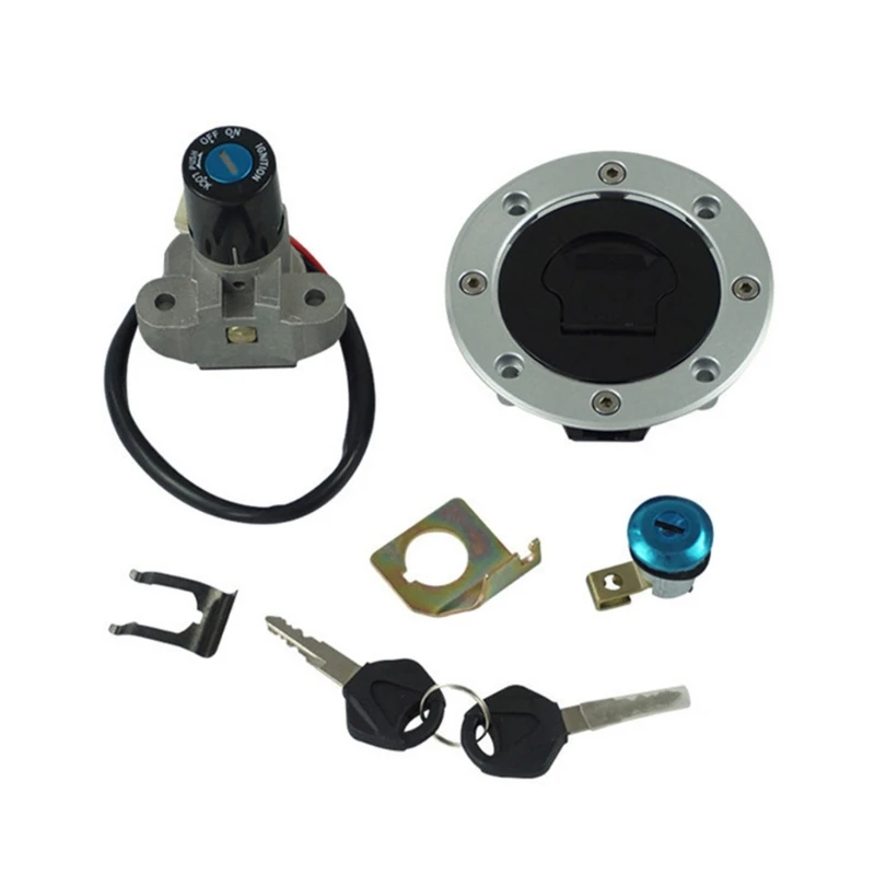 

Ignition Switch Fuel- Gas Cap Lock Set Durable used for GSXR1000 SV650 R2LC