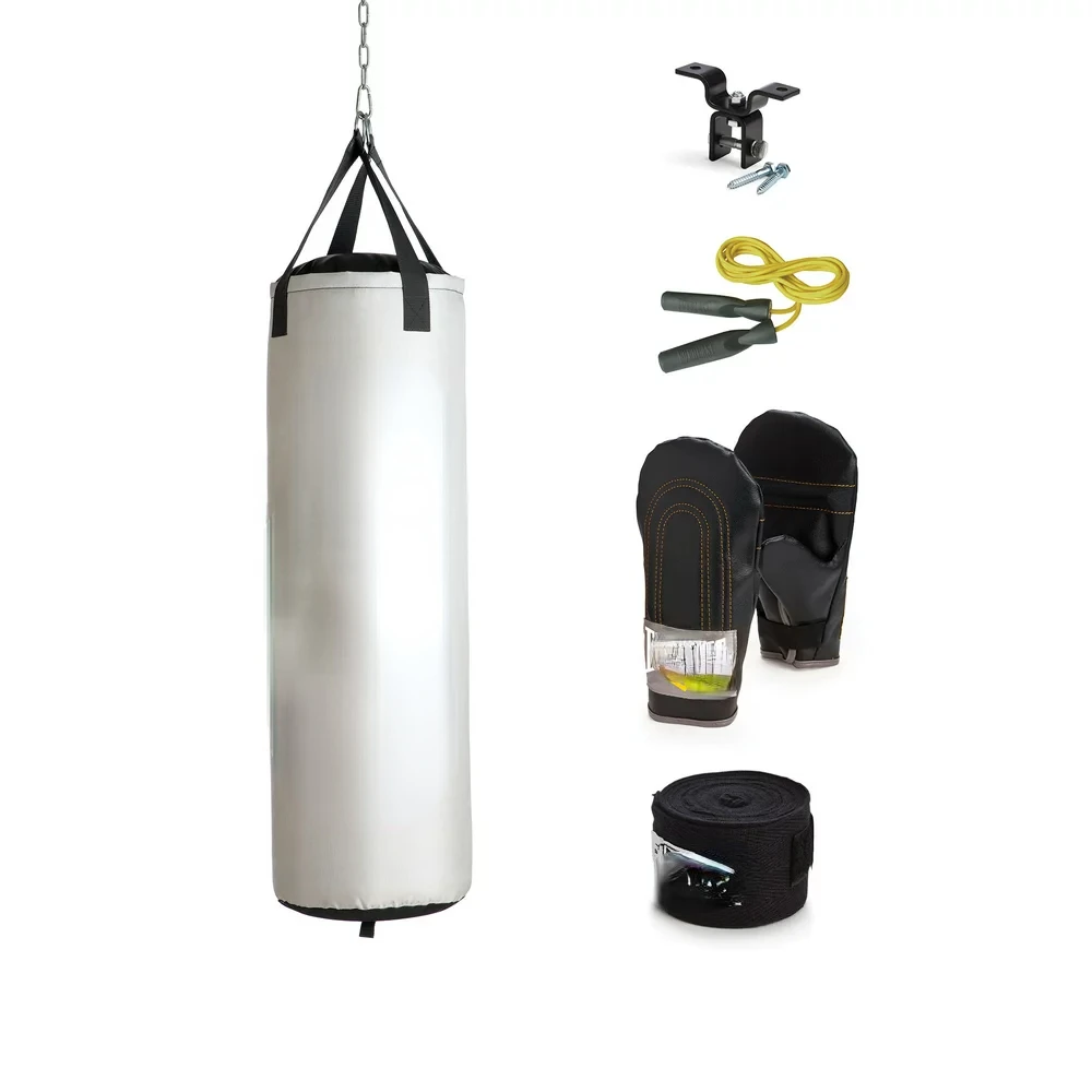 

Lb. Platinum Heavy Bag Kit Muay thai Boxing equipment training Pera de boxeo Boxing punching bag Target basket