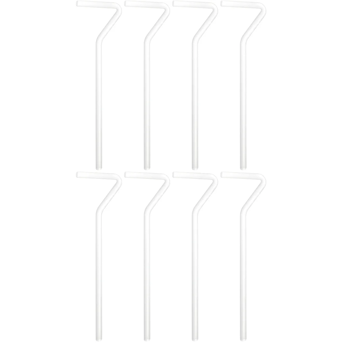 

8 pcs Glass Cell Spreader Rods Spreading Bars Laboratory Rods Accessories