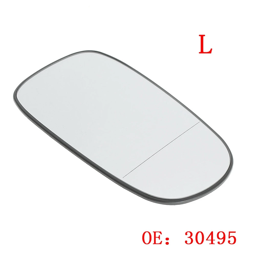 

Left+Right Side Door Wing Mirror Glass Wide Angle for SAAB 9-3 93 190mm x 107mm Clear 2002-2010