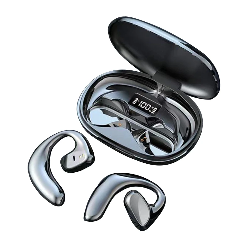 

S900 Wireless 5.1 Bluetooth-Compatible Headset Bone Conduction Headphones Noise Reduction IP7 Waterproof Sport Earphone Y3ND