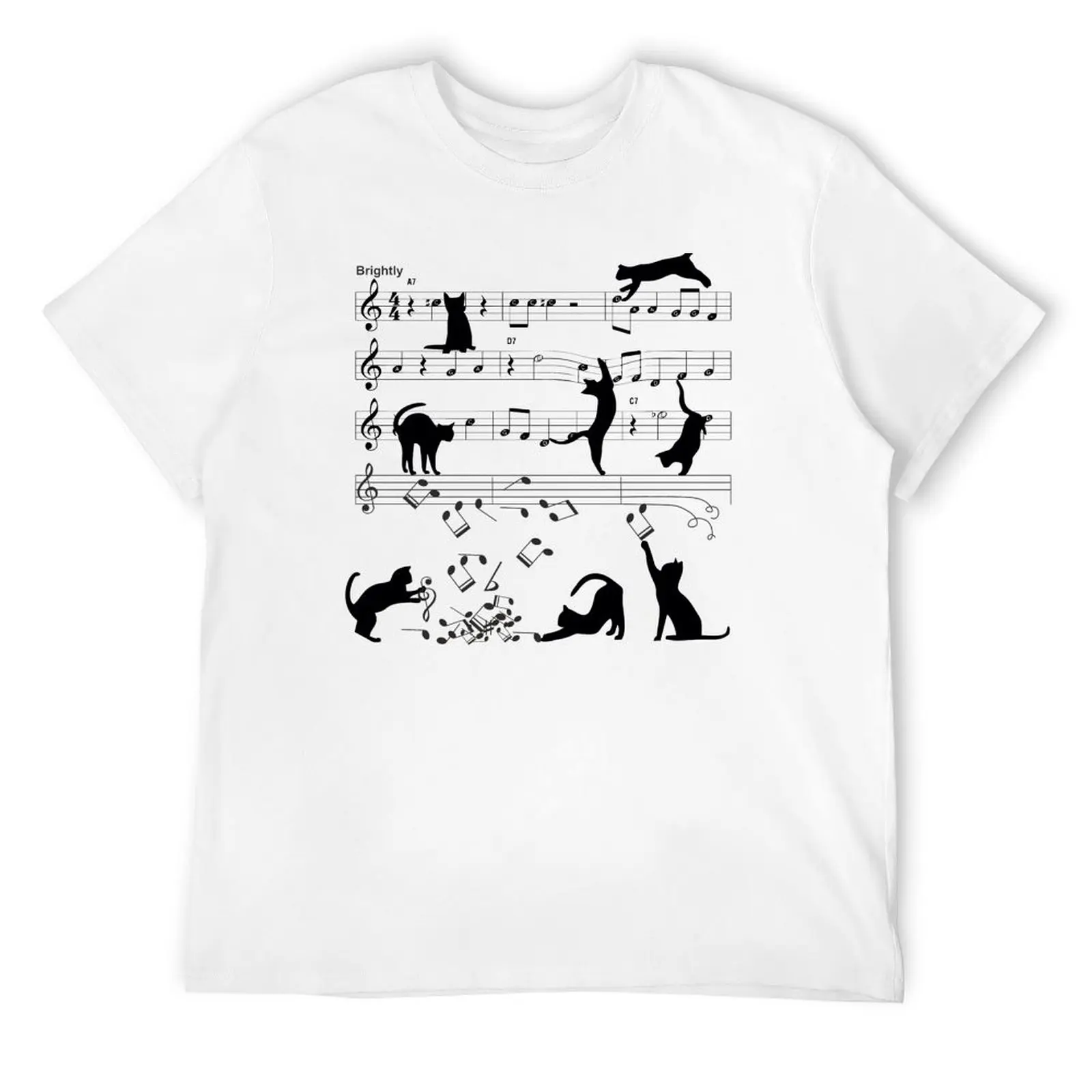 Кошка играет на ключи ноты фортепиано музыкальные забавные кошки милый подарок