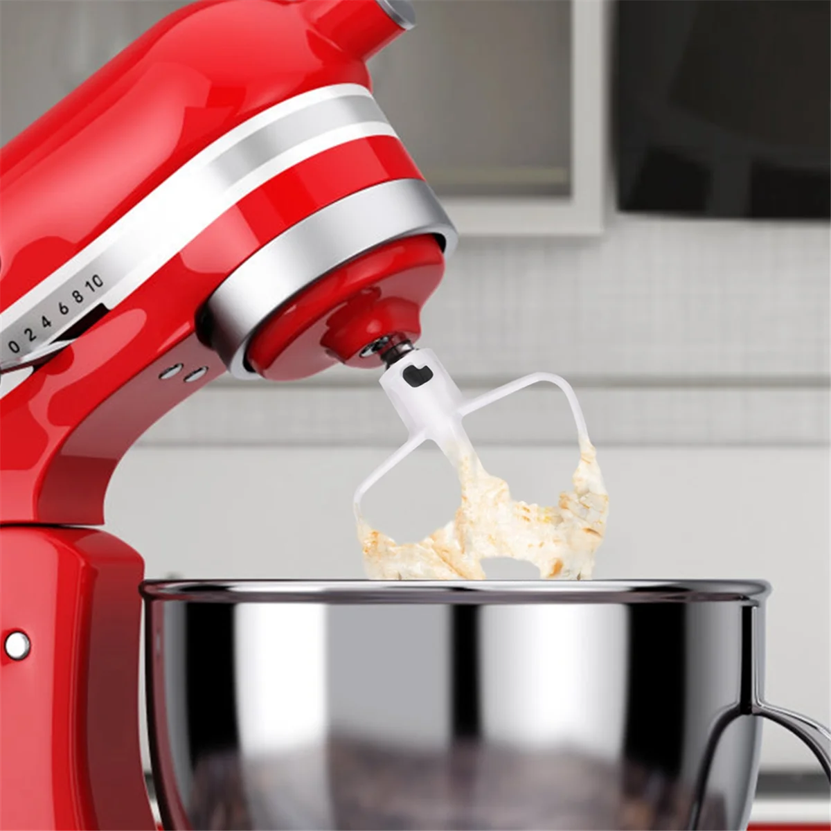 Венчик с плоским покрытием K45B для кухонного смесителя кухонный вспомогательный