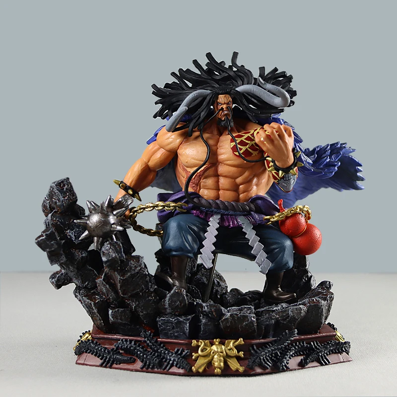 

One Piece GK Strongest Creature Kaidou Of The Beasts Action Figure Anime Model 19cm PVC Statue Gifts Collectible Figurines Toys