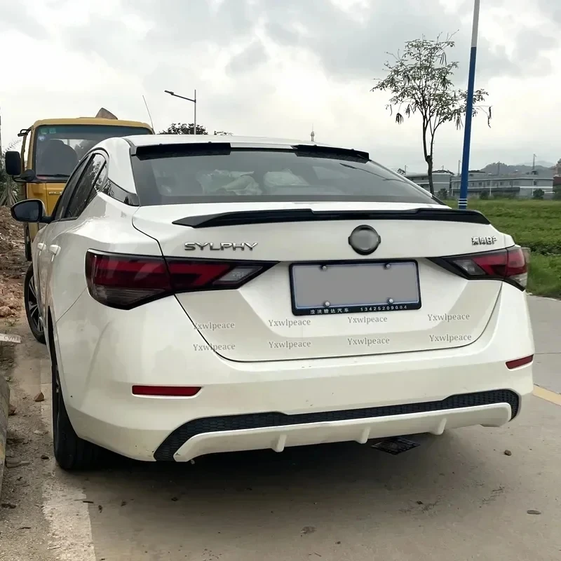 Высококачественный спойлер на крышу заднего окна из АБС-пластика для Nissan Sentra Sylphy