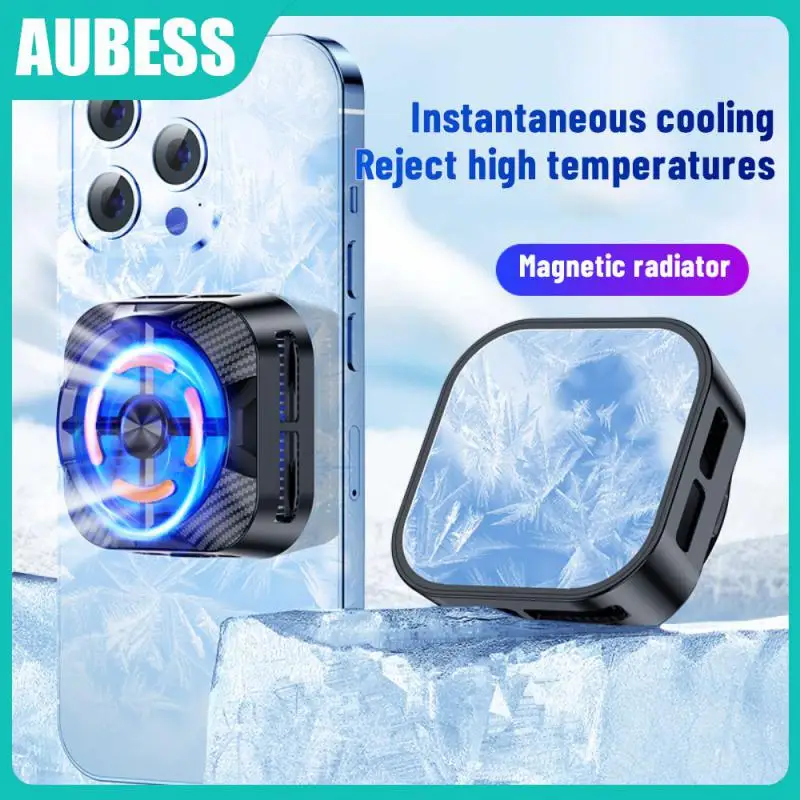 

Heat Dissipation Semiconductor 150mah Heat Sink For Cellphones For Gamers Cooling Fan Radiator Stable Office Accessories Type-c