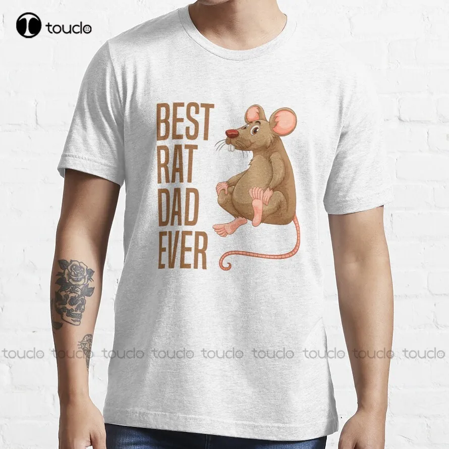 

Лучшая трендовая футболка с изображением крысы и папы, модель 100%, женская футболка, новая популярная модель, уличная одежда унисекс