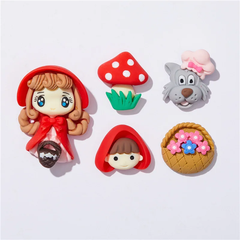 

kawaii resin cabochon cartoon animals flatback accessories for diy jewelry making cute figure scrapbooking embellishment supplie