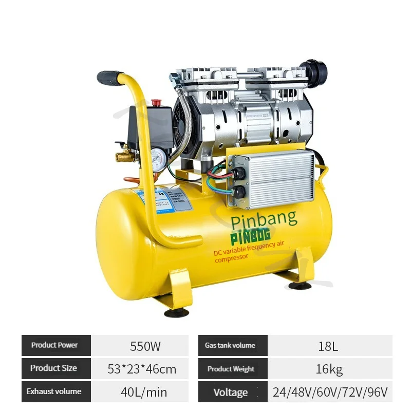 18l Air Pump Small Industrial High-pressure Air Pump Car Air Compressor