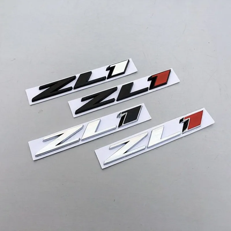 

ZL1 Metal Car Sticker Emblem Badge Trunk Decals for Chevrolet Camaro ZL1 Colorado Z71 OFF ROAD 4X4 SIERRA GMC Suburban Stickers