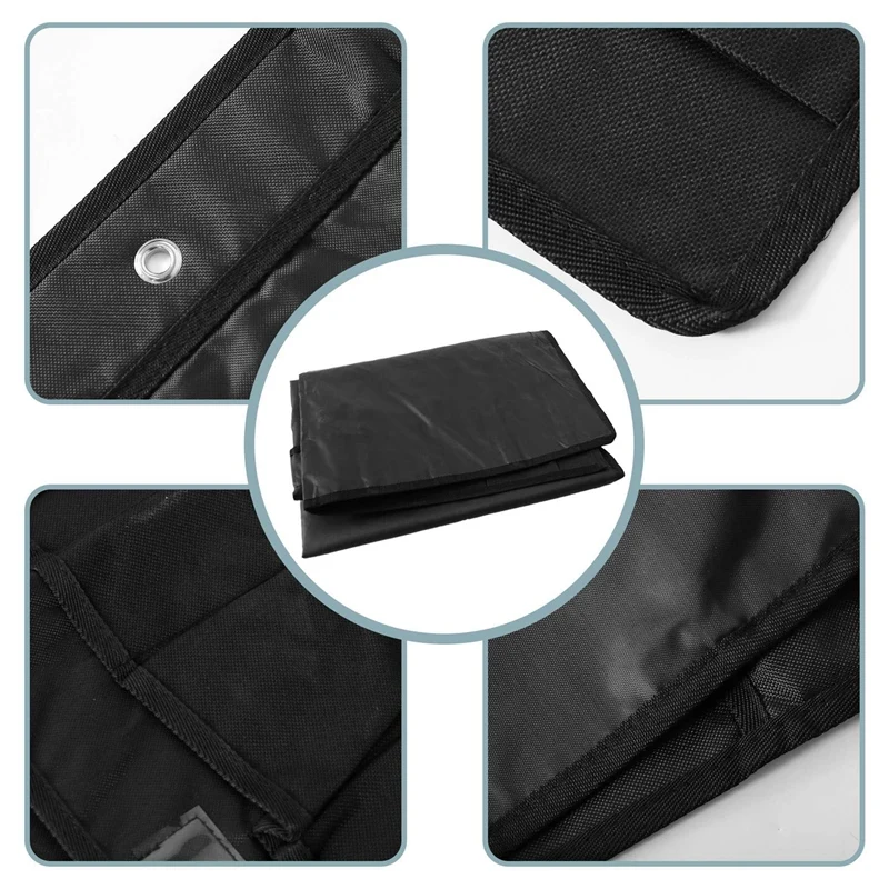 20 карманных дверных подвесных картотеки с именной биркой черные настенные