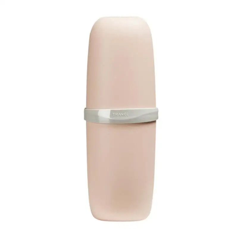 

Travel Toothbrush Cup Bathroom Plastic Toothbrush Holder Toothpaste Case Storage Organizer Cup Bathroom Storage Box