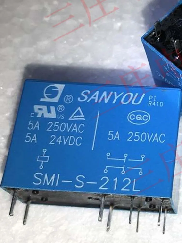 

1 PCS 12V Relay SMI-S-212L 12VDC 5A 8Pins