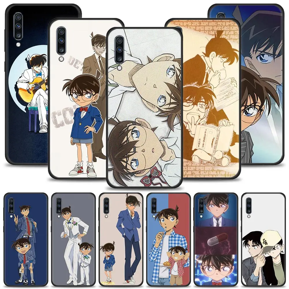Чехол с аниме Kudo Shinichi и Conan для Samsung A50 A70 Realme 8 pro c21 Motorola g8 plus one fusion Nokia g10 5 4 |