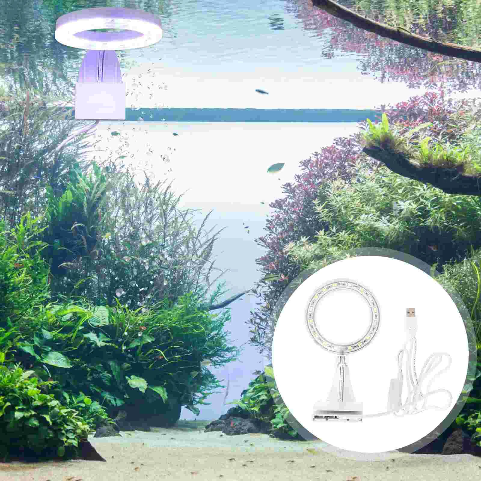 

Durable Fish Tank Clip-On Light Waterproof Aquarium Light Fish Tank LED Light