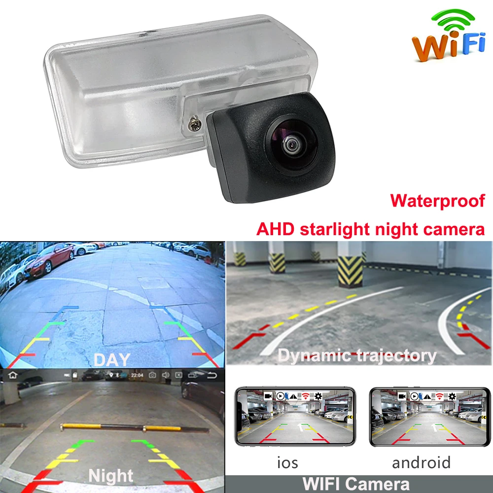 

Камера заднего вида для автомобиля, с поддержкой Wi-Fi